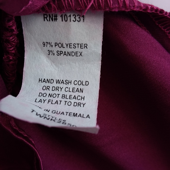 Satin Peplum Top + Charlotte Russe - Picture 8 of 8